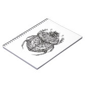 African Beetle Zendoodle Notitieboek (Linkerzijde)