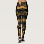 African Black Royal Bogolan Leggings (Achterkant)