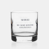 African buffalo whisky glas (Links)