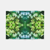 African Daisy Flowers Abstract gepersonaliseerd Fleece Deken (Voorkant (Horizontaal))
