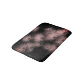 African Daisy Flowers Black White High Contrast Badmat (Gekanteld)