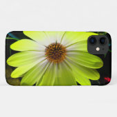 African Daisy Fluorescent Yellow iPhone 3 Case (Achterkant (horizontaal))
