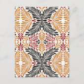 African Decor Wedding Information Guest Informatiekaartje (Achterkant)