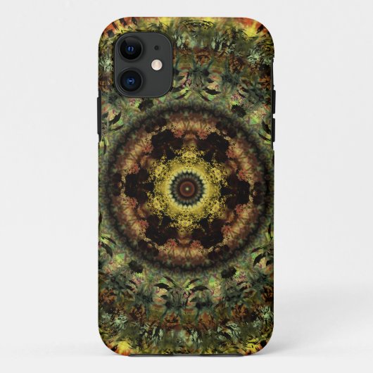 African Doesk Mandala iPhone 5 hoesje (Achterkant)