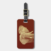 African Elephant - Adres Bagagelabel (Voorkant verticaal)