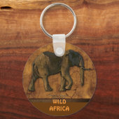 AFRICAN ELEPHANT SLEUTELHANGER (Voorkant)