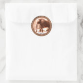African Elephant Sticker (Tas)