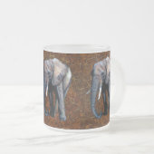 African Elephant Wildlife Supporter Mug (Devant droit)