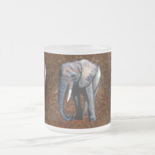 African Elephant Wildlife Supporter Mug (Centre)