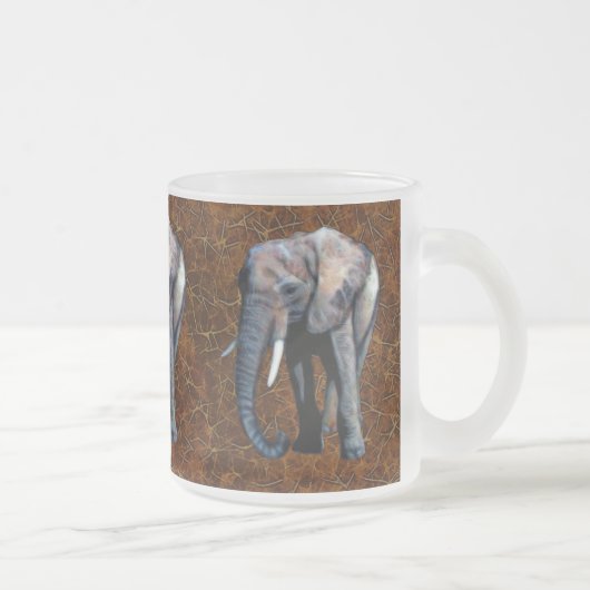 African Elephant Wildlife Supporter Mug (Droit)