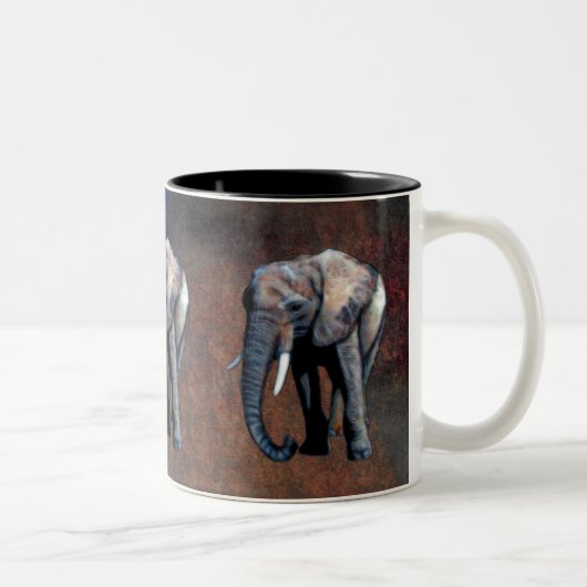 African Elephant Wildlife Supporter Mug (Droit)