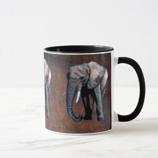 African Elephant Wildlife Supporter Mug (Droite)