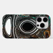 African Ethnic Doodle Zebra textured Art Print Case-Mate iPhone Case (Achterkant (horizontaal))