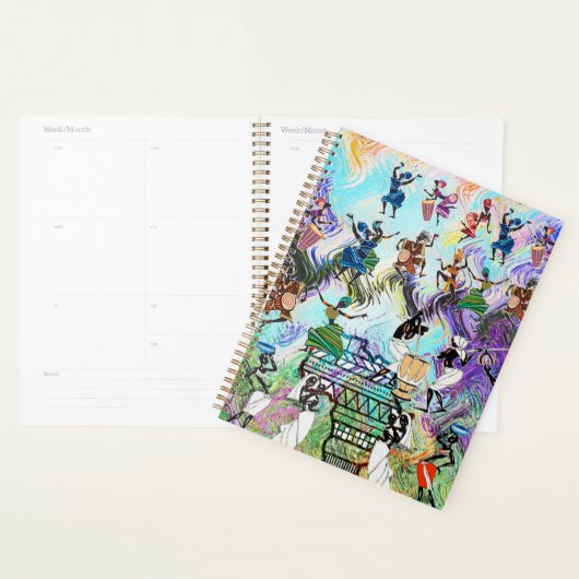 African Feast: Rhythms of Afrika Planner (Display)