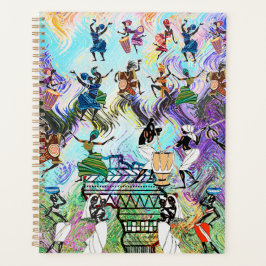 African Feast: Rhythms of Afrika Planner