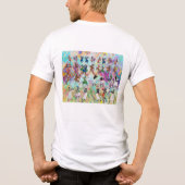 African Feast: Rhythms of Unity T-Shirt (Achterkant)