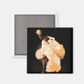 African Folk Dance Magneet (Voorkant / Achterkant)