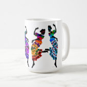 African Foot Dance Koffiemok (Voorkant rechts)