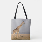 African GiraffeTote Bag Draagtas (Achterkant)