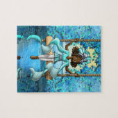 African Girl Anime Legpuzzel (Horizontaal)
