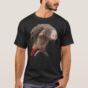 African Grey Parrot Einstein Funny Quotes T-Shirt