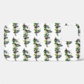 African Grey Parrot Party iPhone 12 Coque (Verso (horizontal))