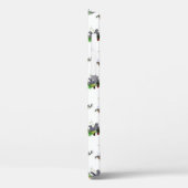 African Grey Parrot Party iPhone 12 Hoesje (Achterkant / Links)