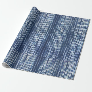 African Indigo Mudcloth Cadeaupapier