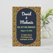 African Invitations Series Kaart (Staand voorkant)