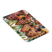 African Kids Christmas Photo Magnet (Côté Droit)