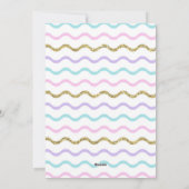 African kind Candyland uitnodiging (Achterkant)