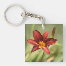 African Lily Badge Sleutelhanger