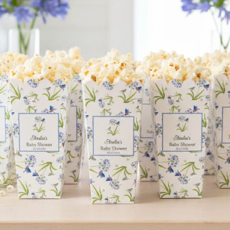 African Lily with Bluebird Mother and Baby Bedankdoosjes