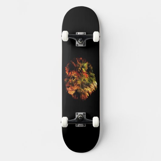 African Lion Skateboard (Voorkant)