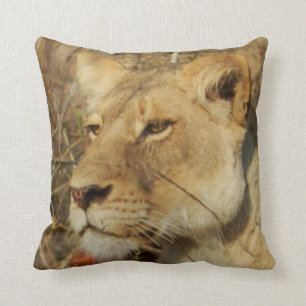 African Lioness Pillow Kussen