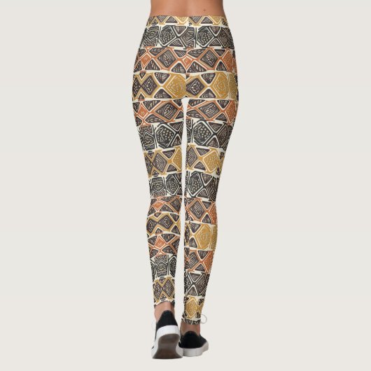 African Love - Power Yoga Leggings (Achterkant)