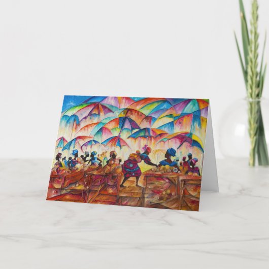 African Marketplace II Note Kaart (Voorkant)