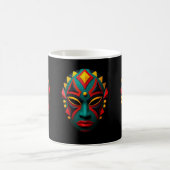 African Mask Coffee Mok (Center)