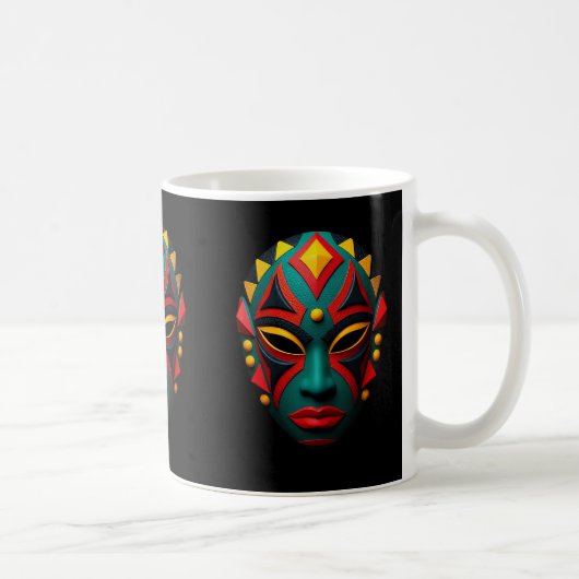 African Mask Coffee Mok (Rechts)