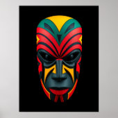African Mask Poster (Voorkant)
