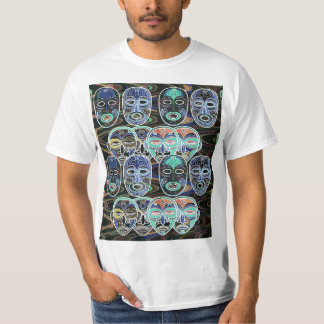 African Masks v1 T-shirt