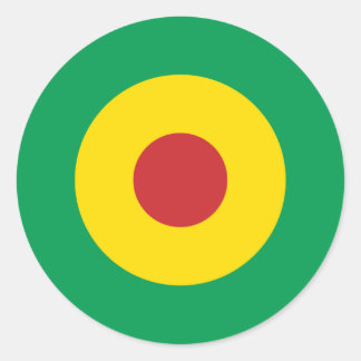 African Mod Ronde Sticker
