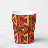 African Modern Kente Papieren Bekers (Rechts)
