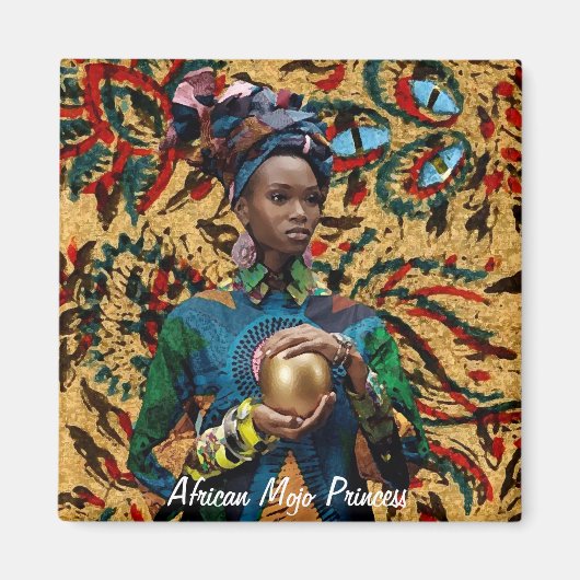 African Mojo Princess Magneet (Voorkant)