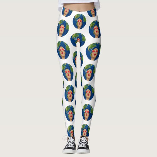 african mother earth day leggings (Devant)