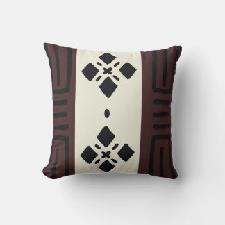 African Mudcloth Bogolan Design Sierkussen