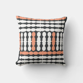 African Mudcloth Inspired Vertical Stripe Cushion Kussen