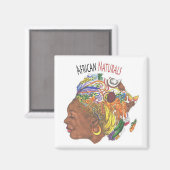 African Naturals Magnet Magneet (Voorkant / Achterkant)