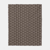 African Pattern Fleece Blanket Deken (Voorkant)