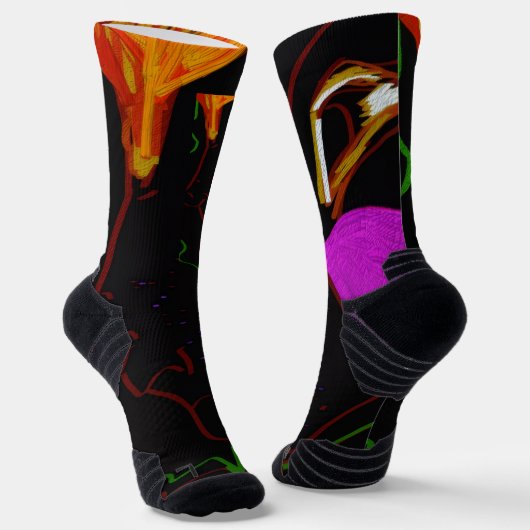 African Phoenix Rising Crew Socks Sokken (Gebogen)